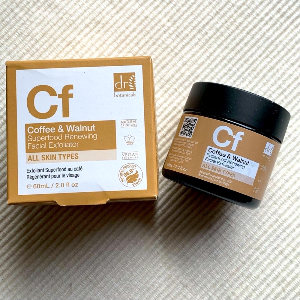 Dr Botanicals Coffee & Walnut Facial Exfoliator
